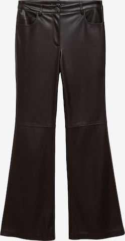 MANGO Spodnie 'Connie' w kolorze brązowy: przód