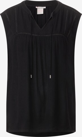 STREET ONE Blouse in Black: front