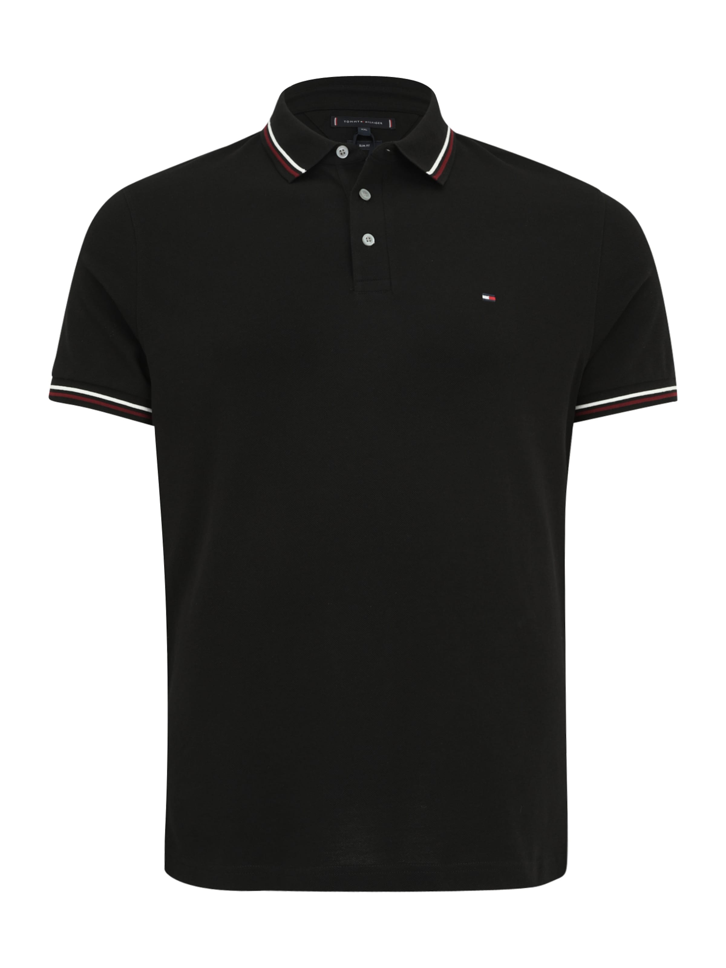 TOMMY HILFIGER Футболка в Черный: спереди