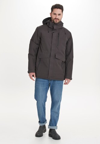 Whistler Outdoor jacket 'Buron' in Grey: front