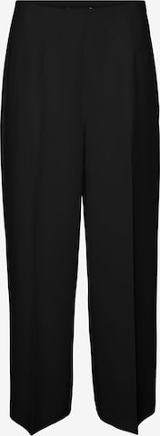 VERO MODA Wide leg Pleated Pants 'ANIPAULINE' in Black: front