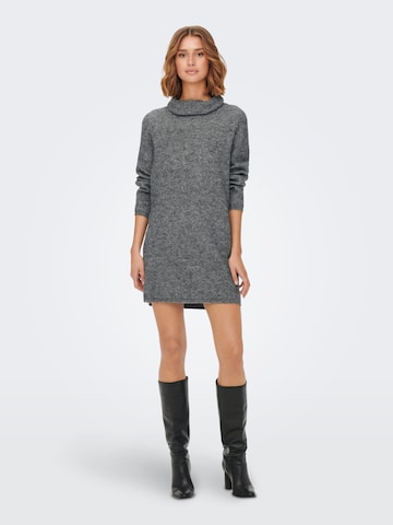 JDY Knitted dress 'INGEBORG' in Grey