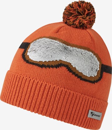 ZIENER Athletic Hat 'INSCHI' in Orange: front