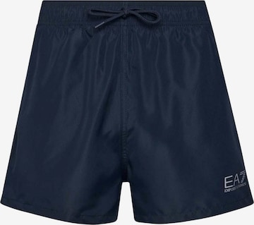 Boxers 'EA7 EMPORIO ARMANI MAN WOVEN BOXER BEACHWEAR Costumi da bagno' EA7 Emporio Armani en bleu : devant