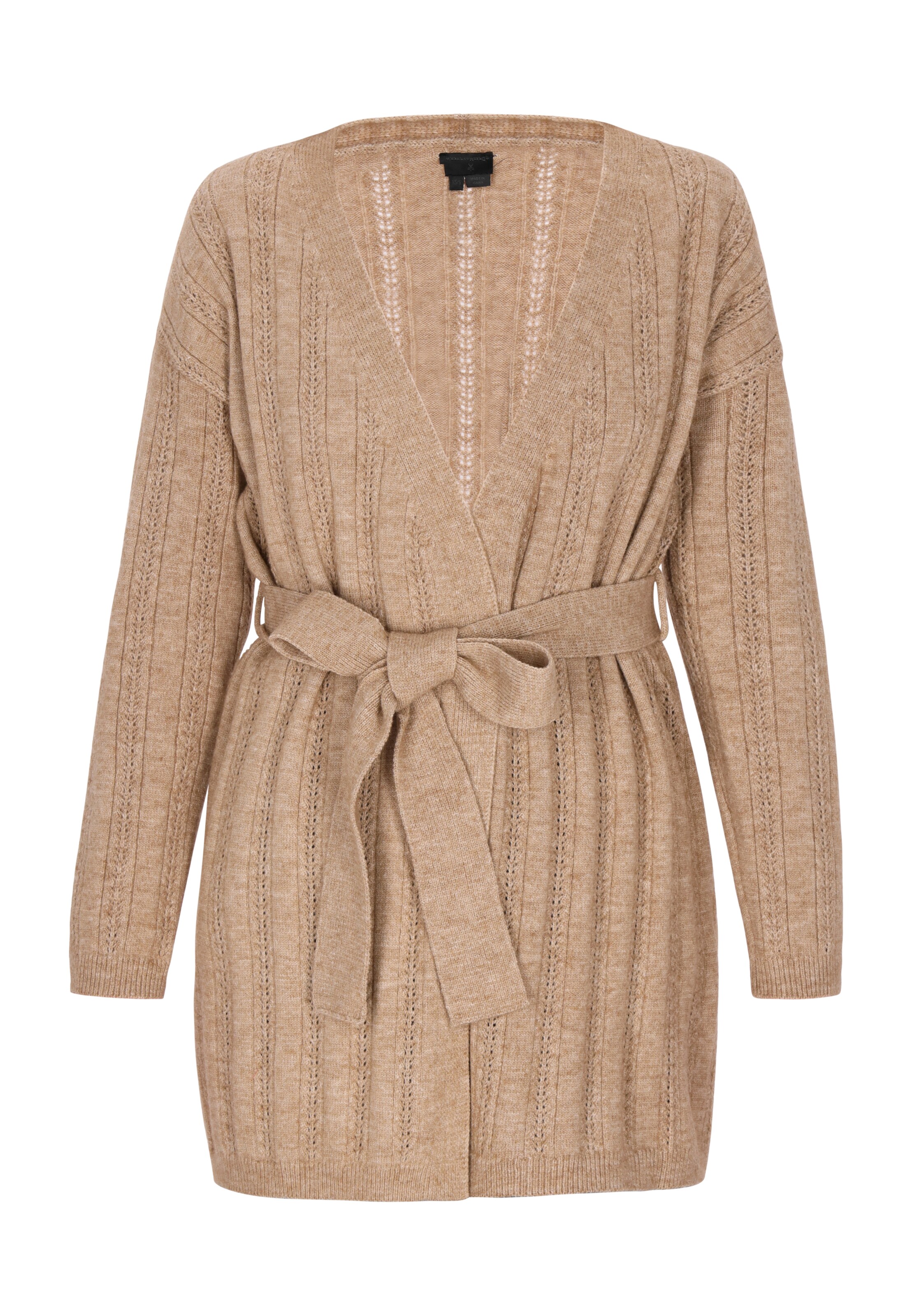 DreiMaster Klassik - Casaco de malha em bege: frente