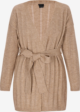 DreiMaster Klassik - Casaco de malha em bege: frente