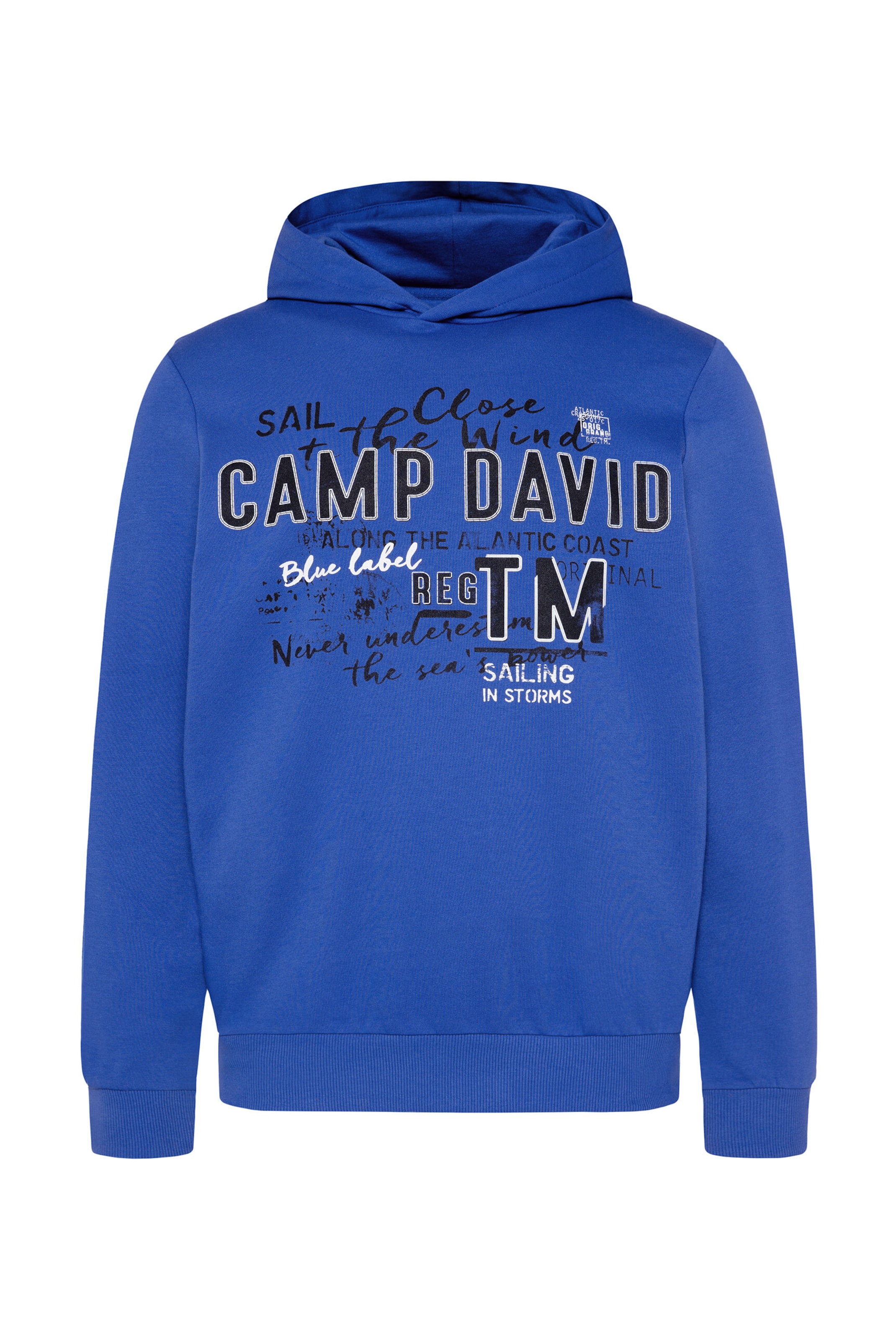 CAMP DAVID Sweatshirt in Blue, Item view