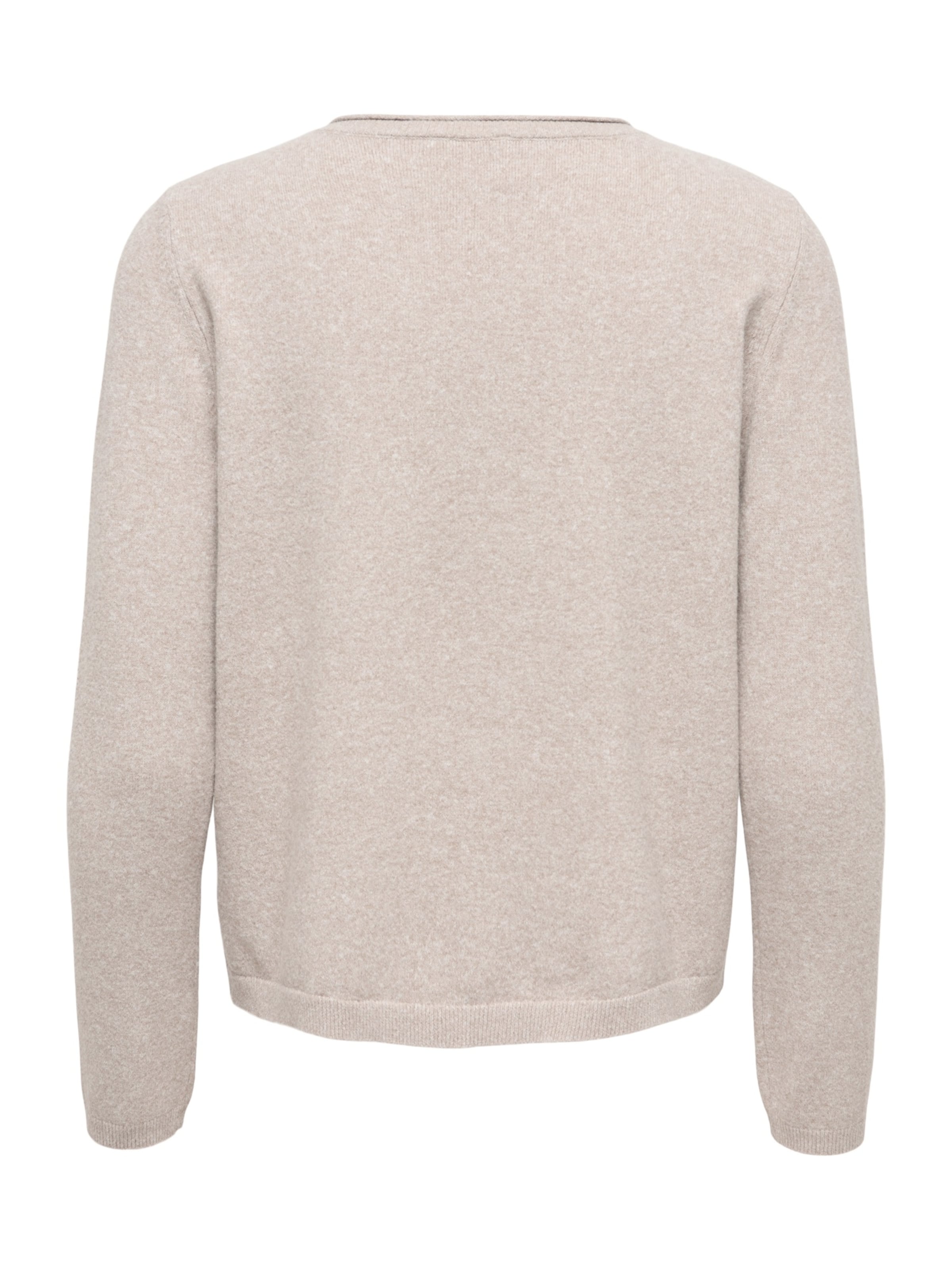 ONLY Gebreid vest 'ONLLOYAL' in Beige