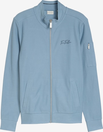 TOM TAILOR Суичъри с качулка в синьо: отпред