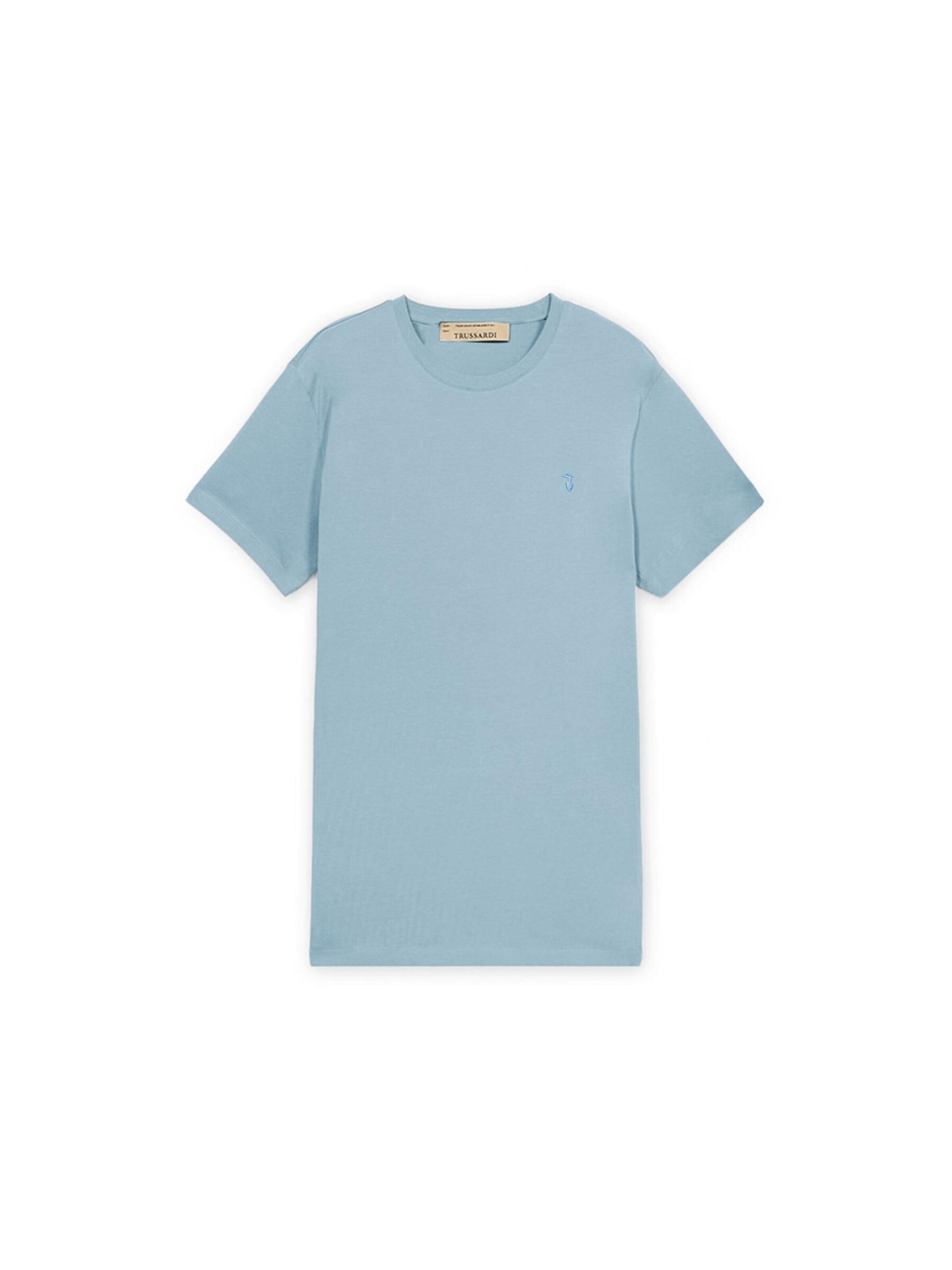 T-shirt Trussardi en bleu : devant