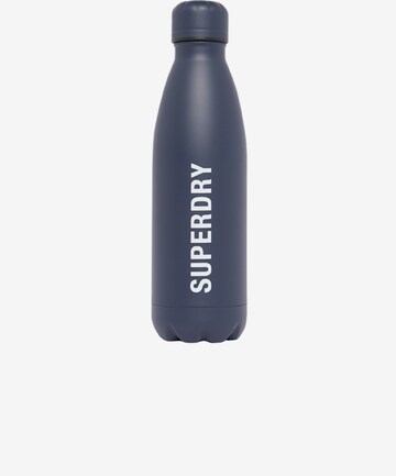 Superdry Drinking Bottle in Blue: front