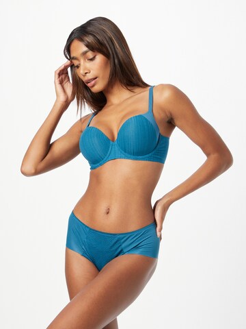 TRIUMPH T-shirt Bra 'Smart Deco' in Blue