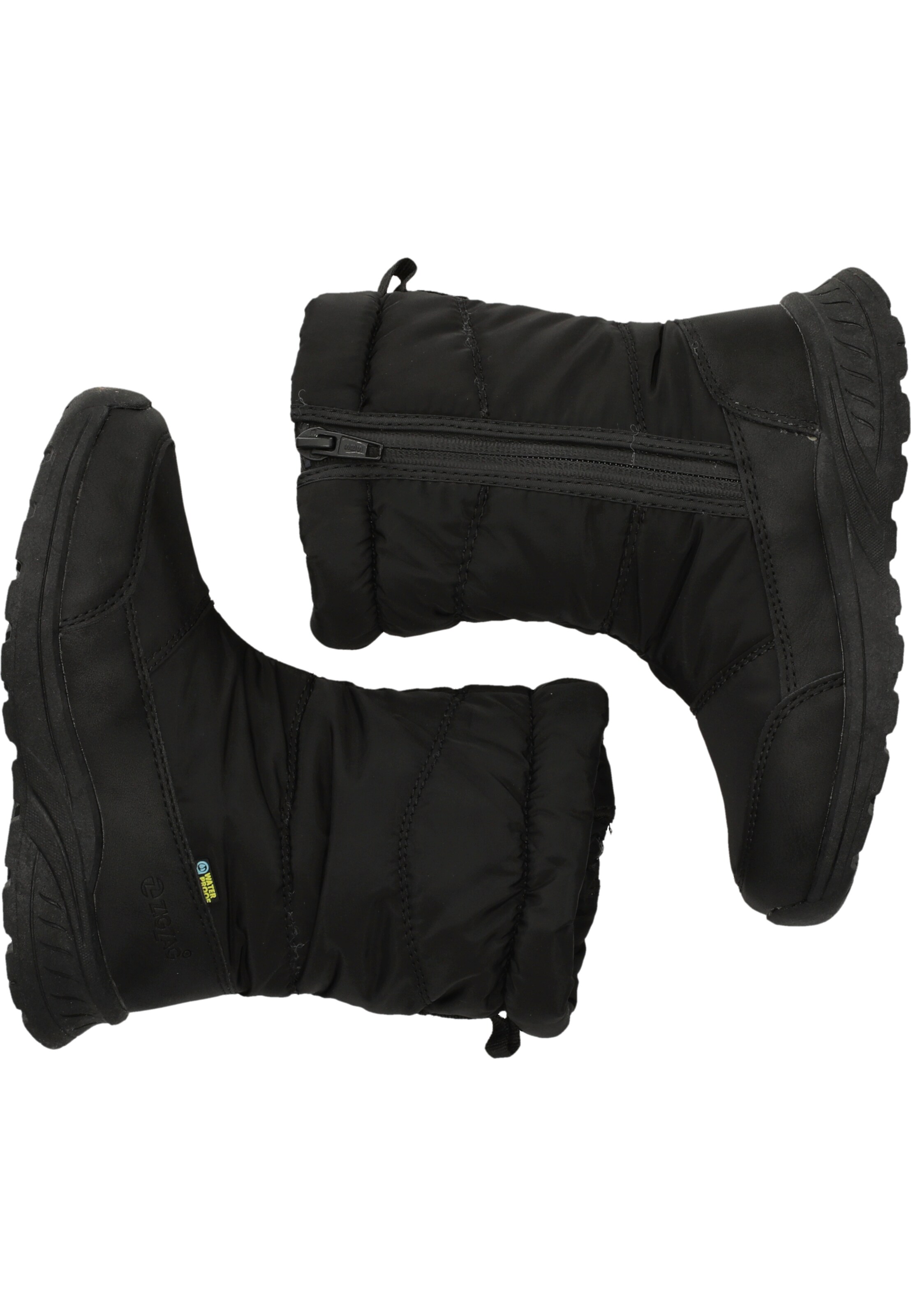 ZigZag Stiefel in Schwarz