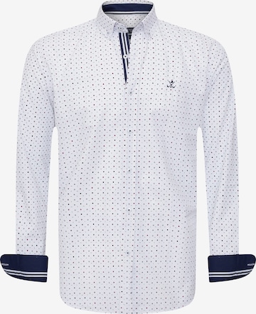Sir Raymond Tailor Button Up Shirt 'Athor' in White: front