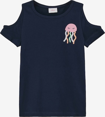 T-Shirt s.Oliver en bleu : devant