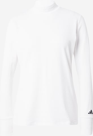 Hanorac sport 'W C.RDY LS' de la ADIDAS GOLF pe alb: față