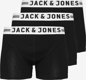 Boxers 'Sense' JACK & JONES en noir : devant