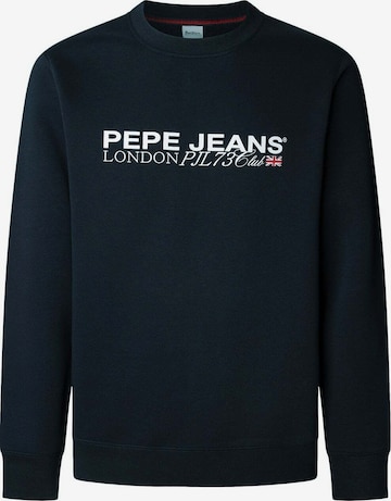 Pepe Jeans Sweatshirt 'Matthew' in Blau: Vorderseite