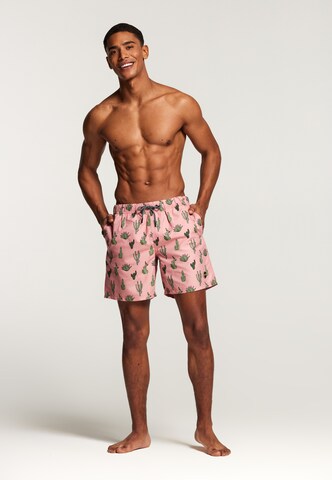 Shiwi Swimming shorts 'Cacti' in Pink