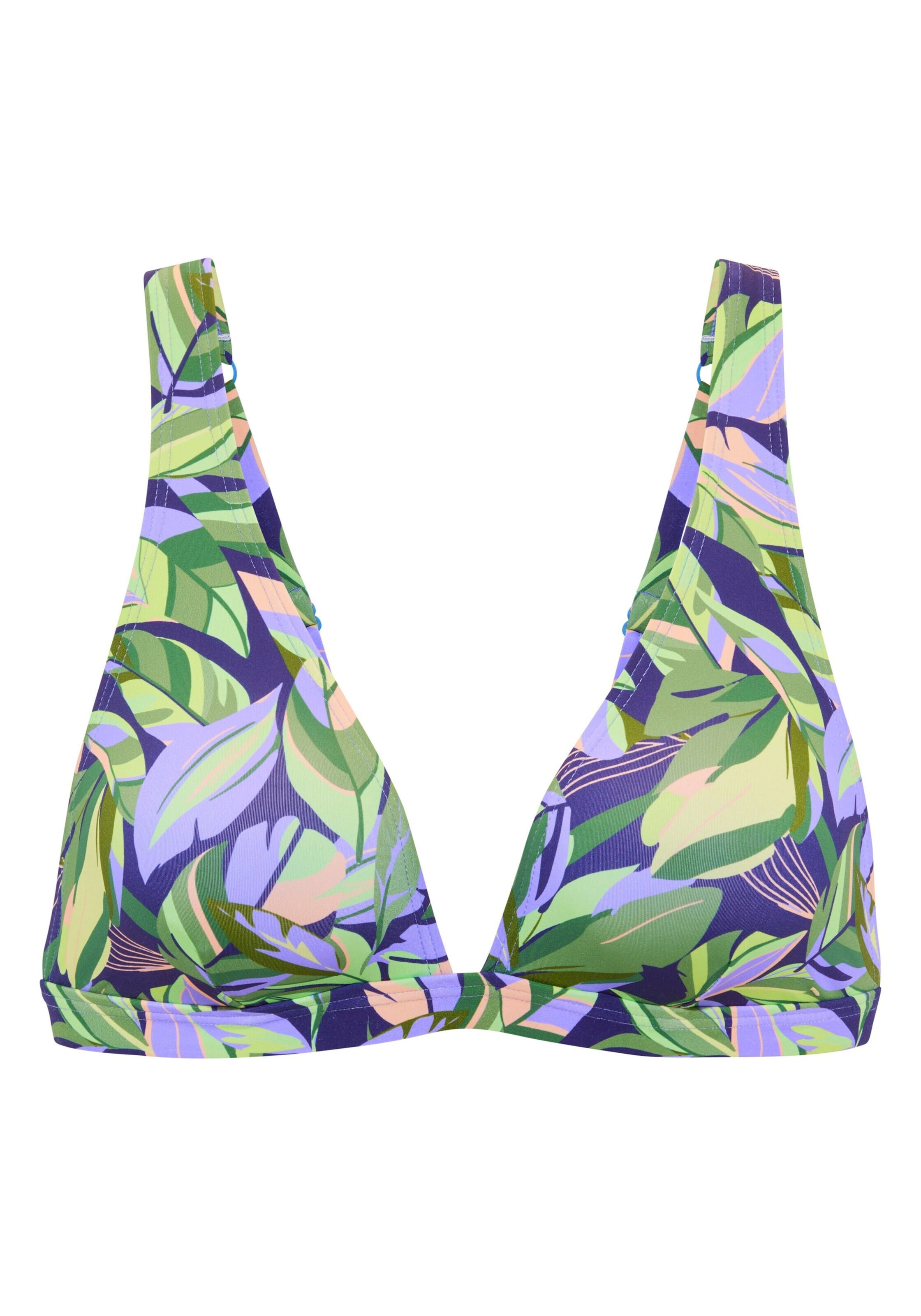 s.Oliver Треугольник Верх бикини в Синий: спереди