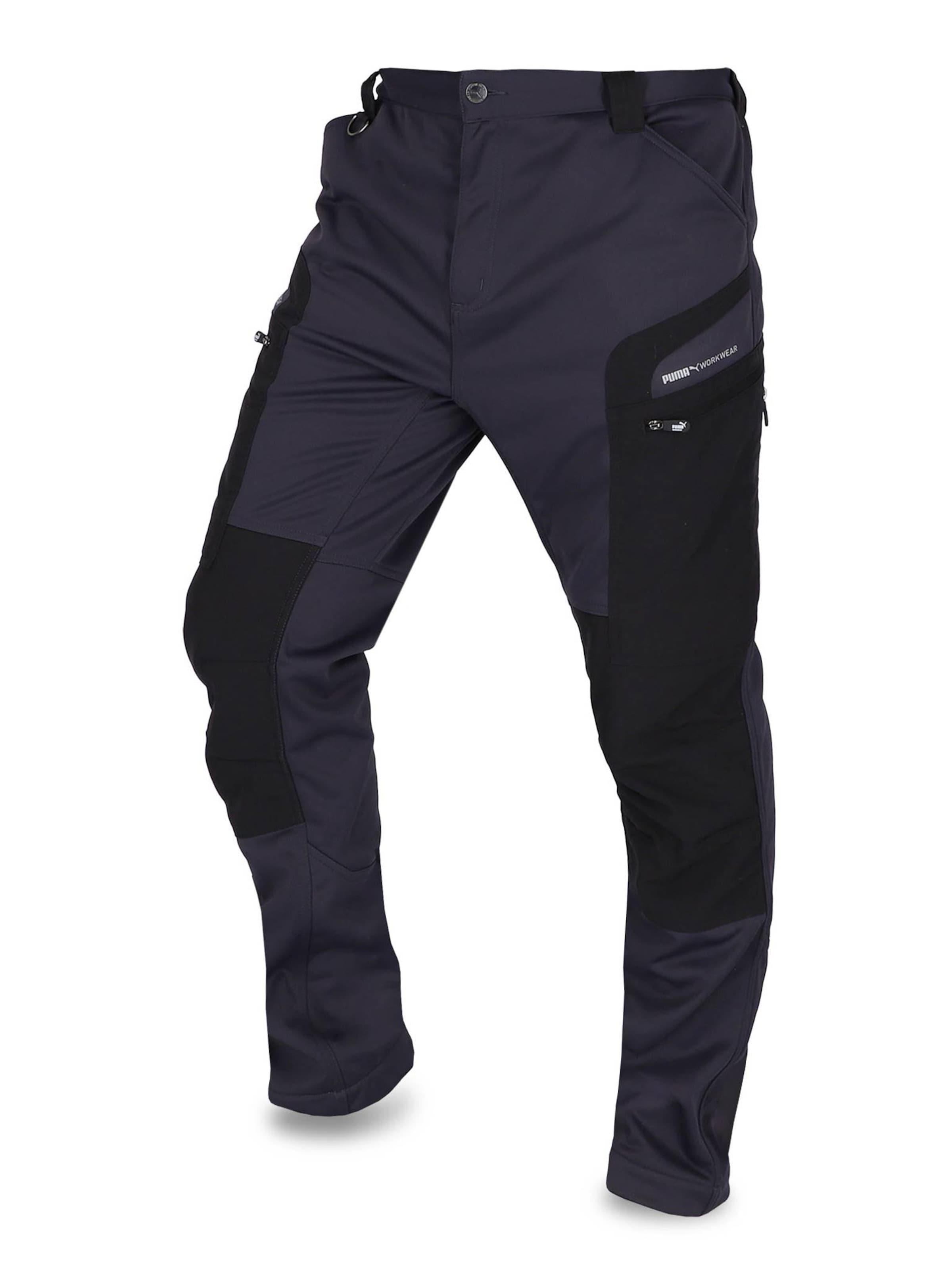 PUMA Workwear Regular Athletic Pants 'ProOne Alpine' in Grey: front