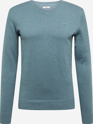 Pull-over TOM TAILOR en bleu : devant