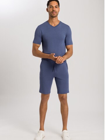 Hanro - Camisa 'Casuals' em azul