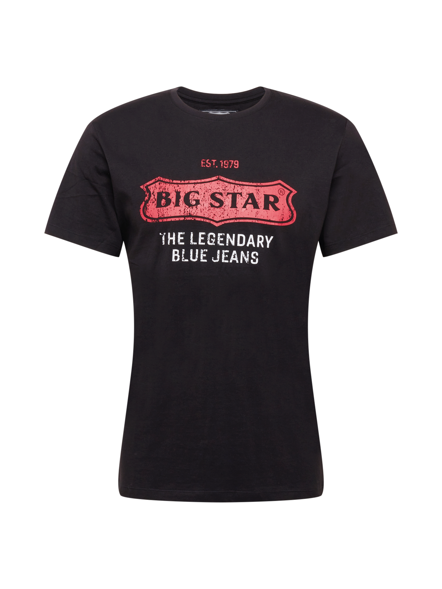 Big Star T-Shirt w kolorze Czarnym 
