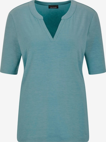 T-shirt Goldner en bleu : devant