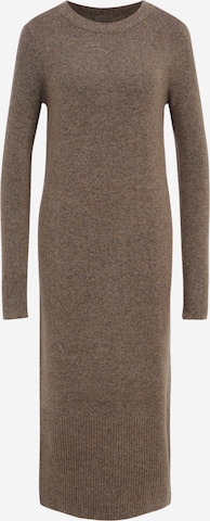 Vero Moda Tall Knitted dress 'PLAZA' in Brown: front