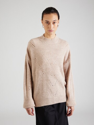 ABOUT YOU Pullover 'Arianna' in Beige: predná strana