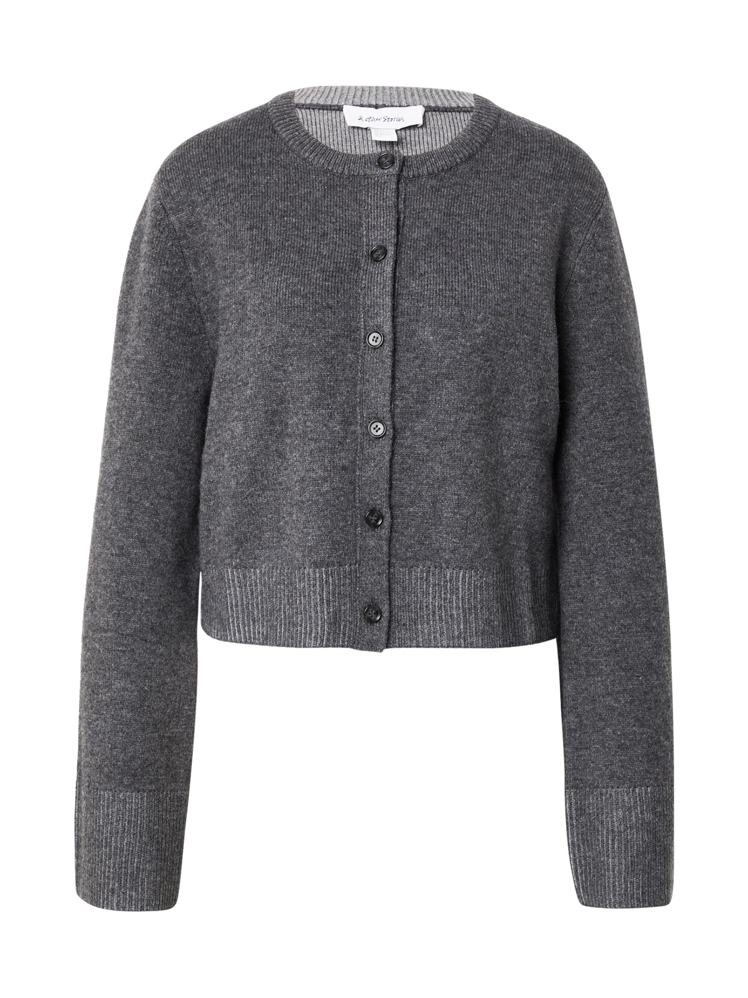 Cardigan & Other Stories en gris : devant