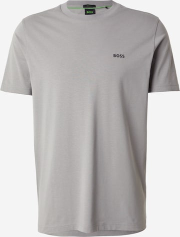 BOSS T-Shirt in Grau: Vorderseite