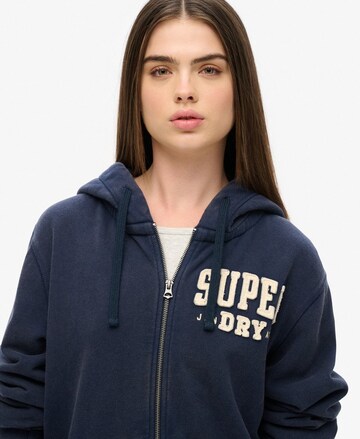 Superdry Sweatvest in Blauw