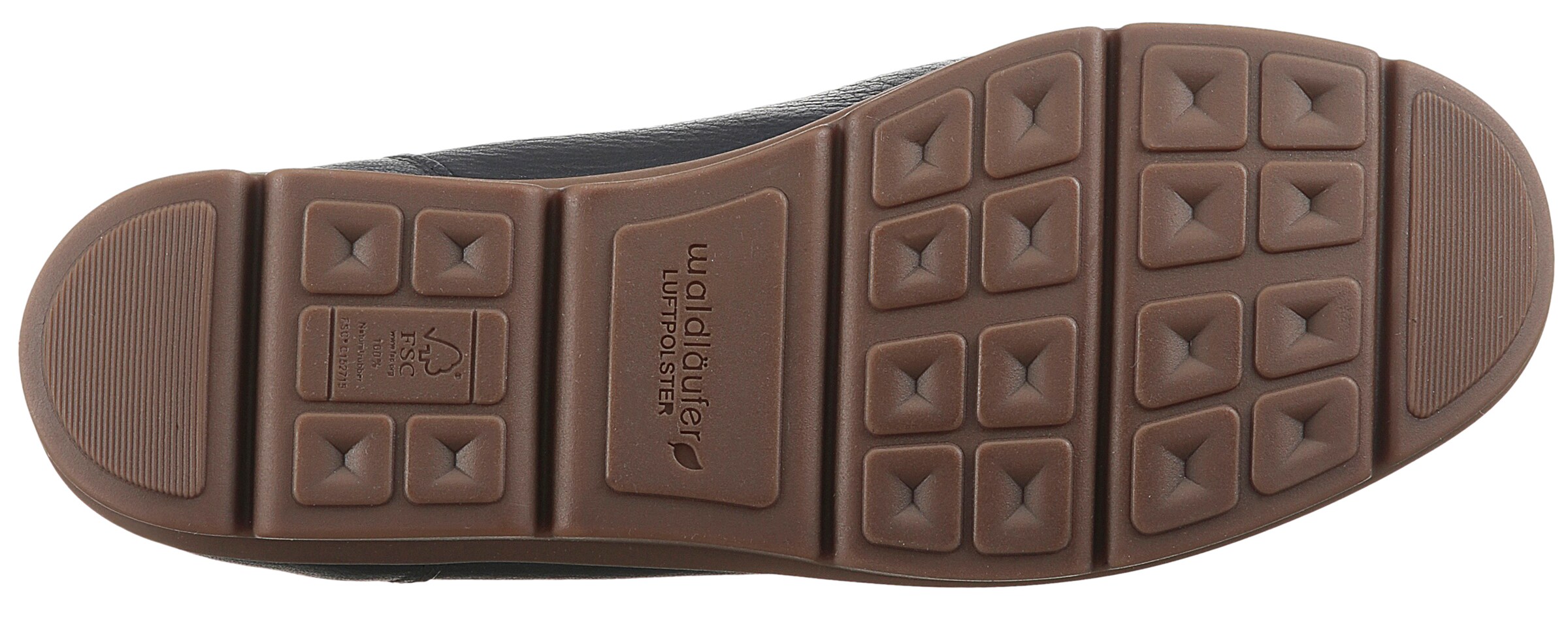 WALDLÄUFER Moccasins in Blue