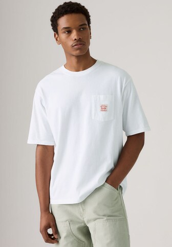 LEVI'S ® Shirt 'Workwear Tee' in White: front