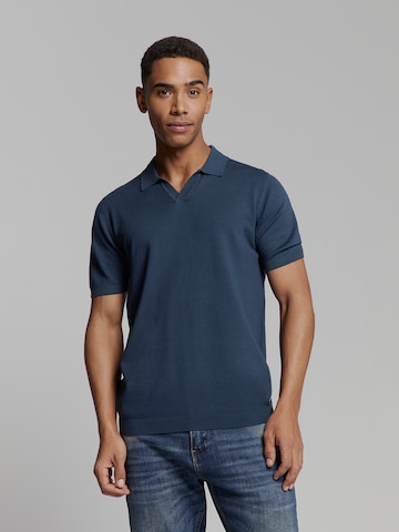 No Excess Shirt in Blue: front