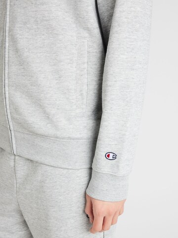 Giacca di felpa di Champion Authentic Athletic Apparel in grigio