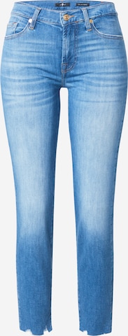 7 for all mankind - Skinny Vaquero 'ROXANNE' en azul: frente