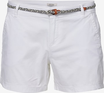Orsay Chino kalhoty – bílá: přední strana