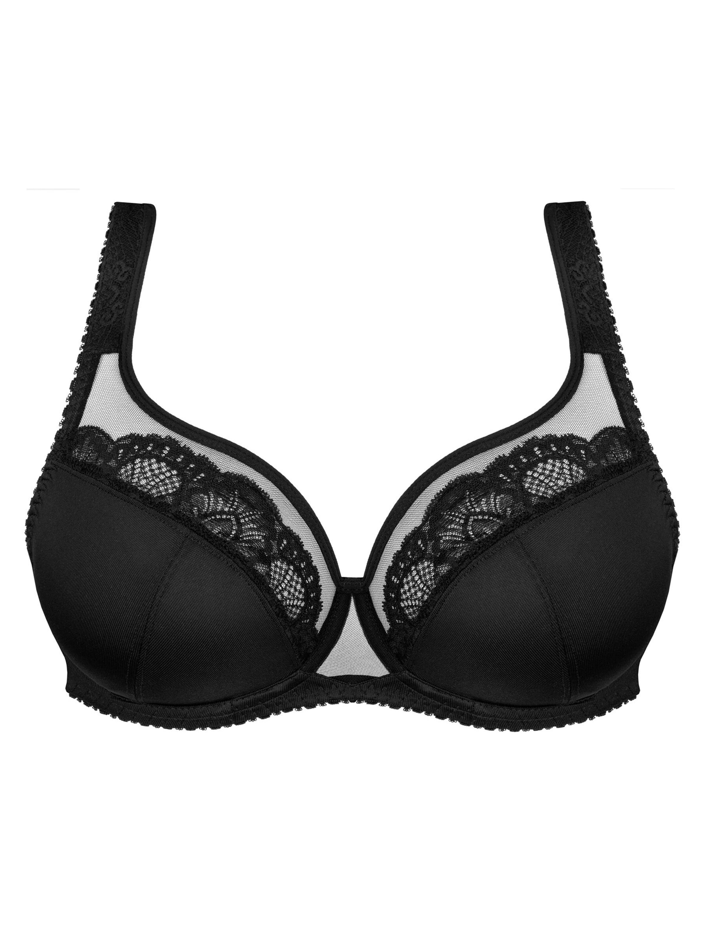 Minimiseur Soutien-gorge 'K441 Luisse' Gorsenia en noir : devant