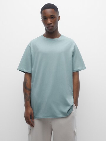 Pull&Bear Shirt in Grijs: voorkant