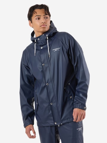 Veste fonctionnelle 'Väderöarna' SWEDEMOUNT en bleu : devant