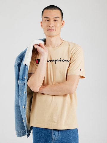 Champion Authentic Athletic Apparel Shirt in Groen: voorkant