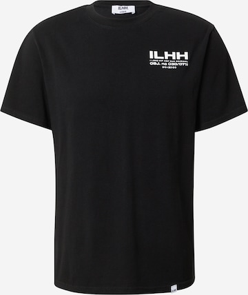 ILHH Μπλουζάκι 'Karim' σε μαύρο: μπροστά
