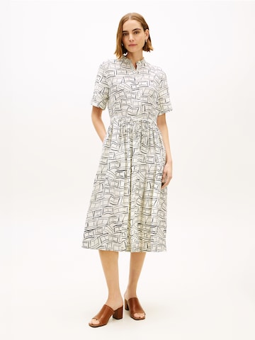TOMMY HILFIGER Košeľové šaty 'ESS' - Biela: predná strana