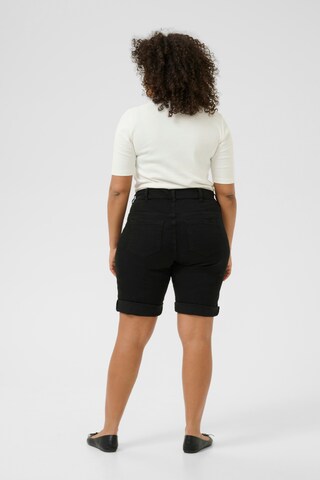 Regular Pantalon 'KCLaurina' KAFFE CURVE en noir