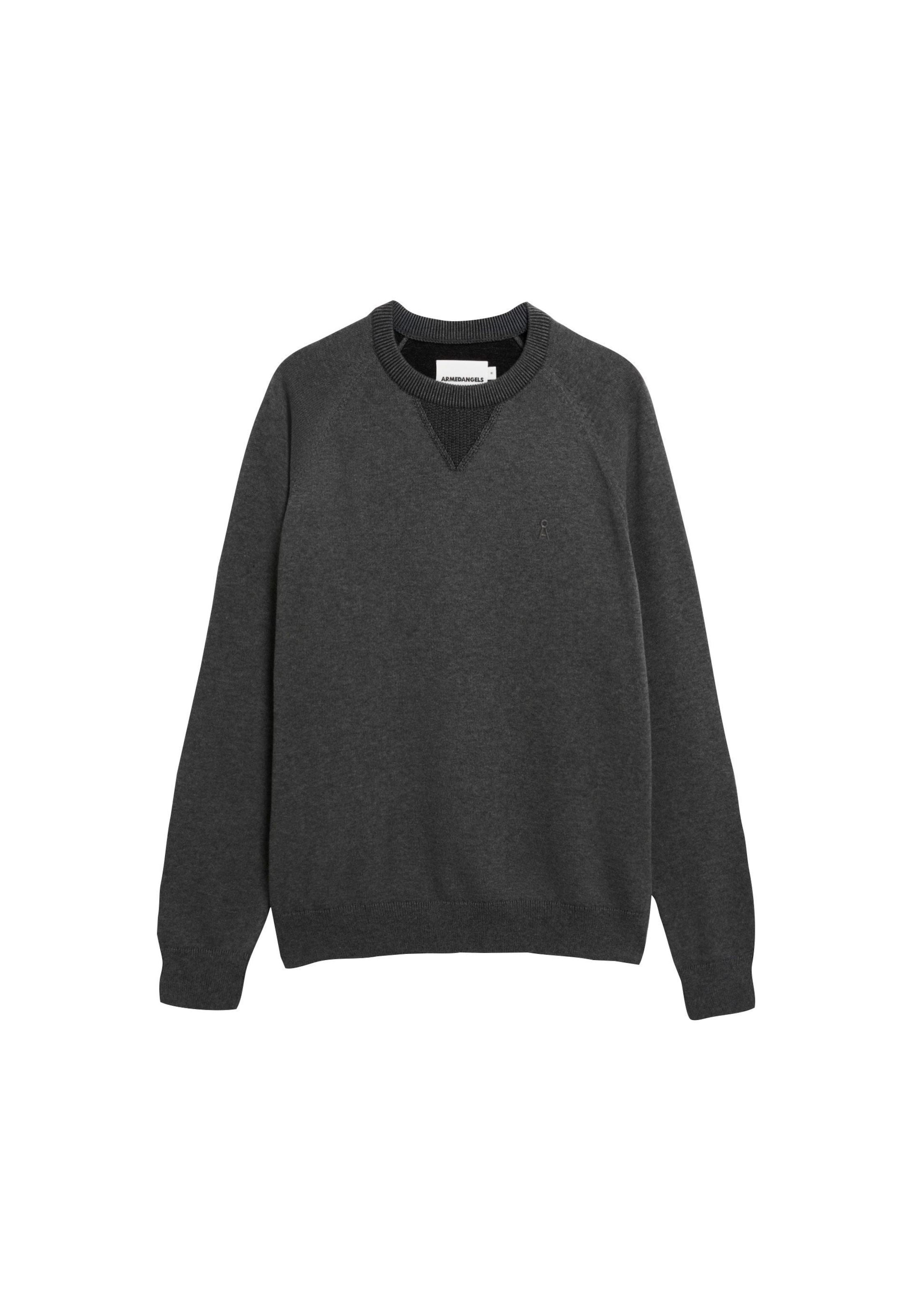Pull-over ARMEDANGELS en gris : devant