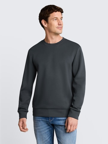Sweat-shirt TOM TAILOR en vert : devant