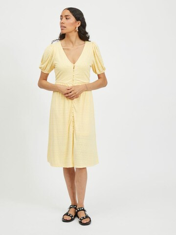 VILA - Vestido de verão 'Kathy' em amarelo